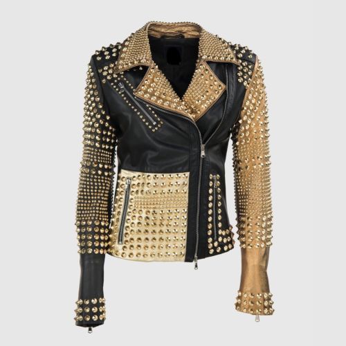 Hand Crafted Multi  Color  Genuine Leather Stylish  Bomber  Biker  Jacket