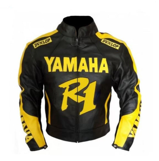 Hand Crafted Black Color Genuine Leather Bikers Jacket , Fashion Jacket With Safety Pads