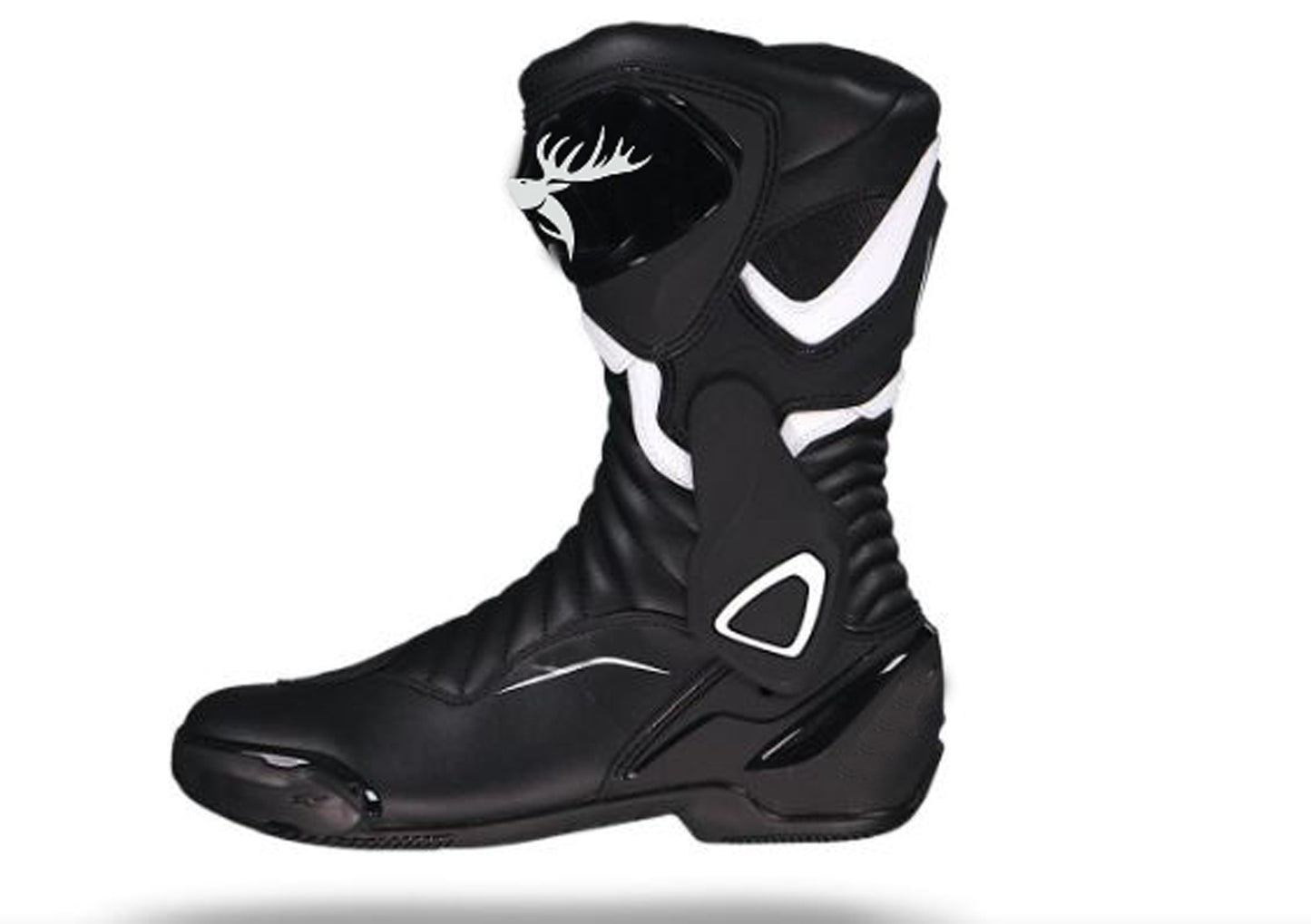 Handmade Original Leather Motorcycle Riding Boots , Motorbike Racing Leather Boots